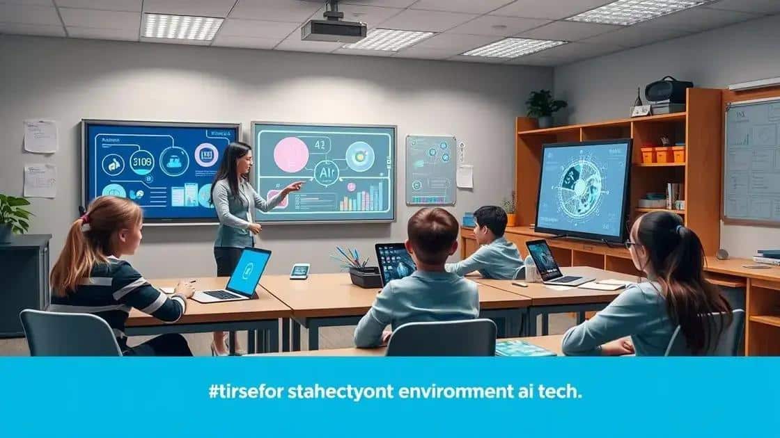 Preparing for AI-driven classrooms