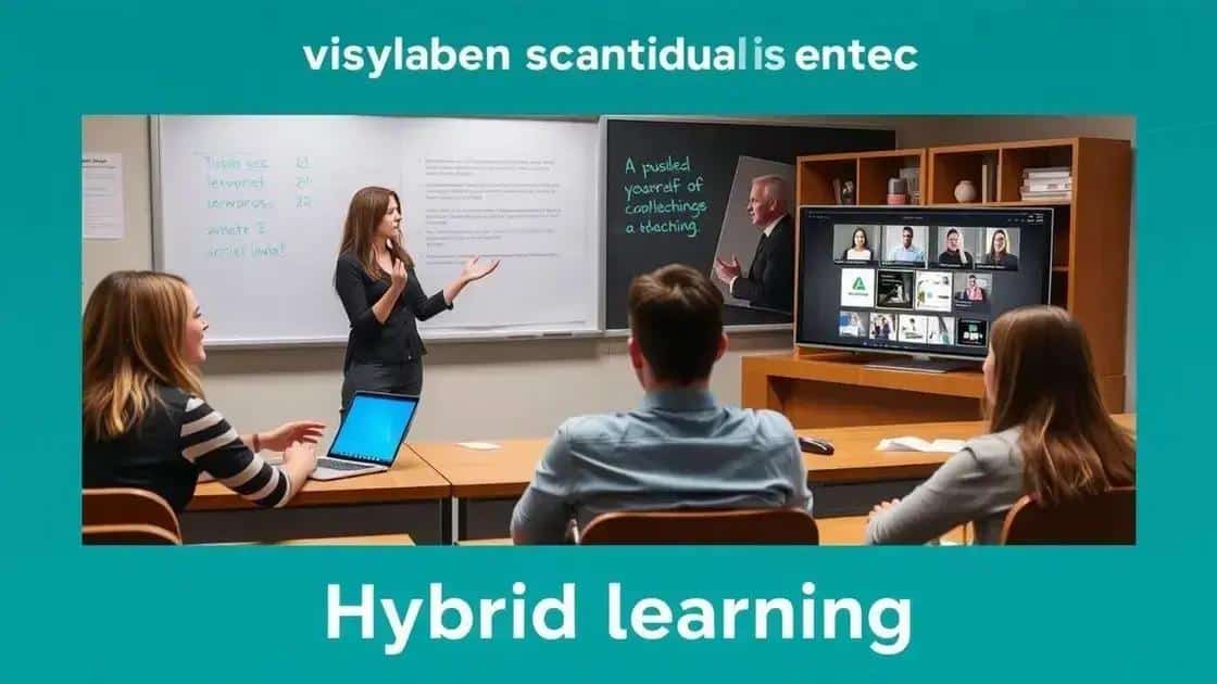 Challenges and solutions in hybrid learning