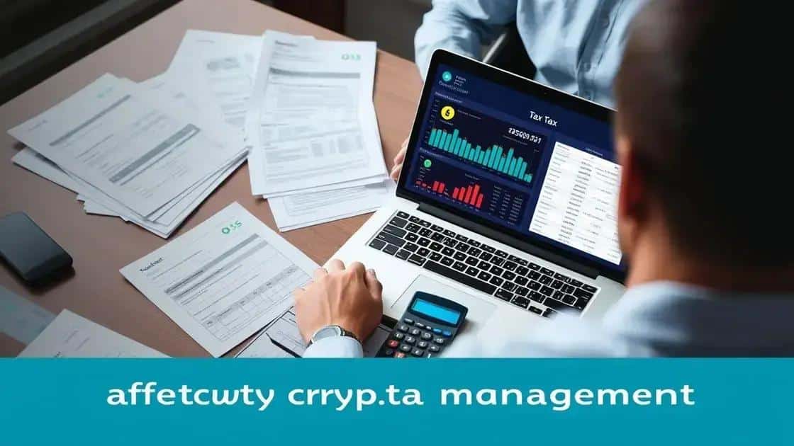 Tips for effective crypto tax management