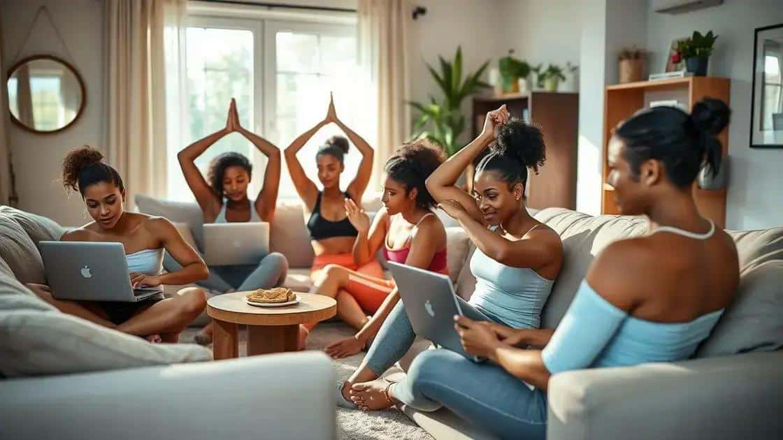 The impact of virtual fitness classes