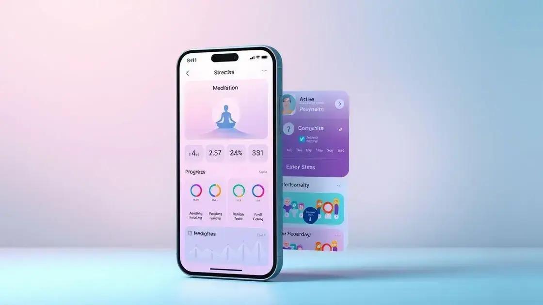Key features of effective stress management apps