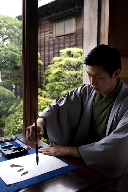 A split-screen image showing a scene from a Korean drama on one side, and a person taking notes on Korean vocabulary on the other. This illustrates the active learning process with doramas.