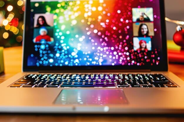 A close-up shot of a laptop screen displaying a vibrant online dorama fan forum. The forum features various discussion threads, fan art, and lively conversations.