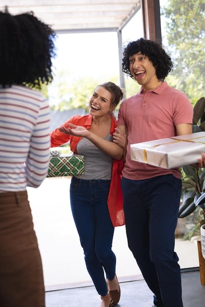 A group of dorama fans gathered at a community center, packing care packages for a local homeless shelter. The scene shows collaboration and a tangible demonstration of their commitment to social causes.
