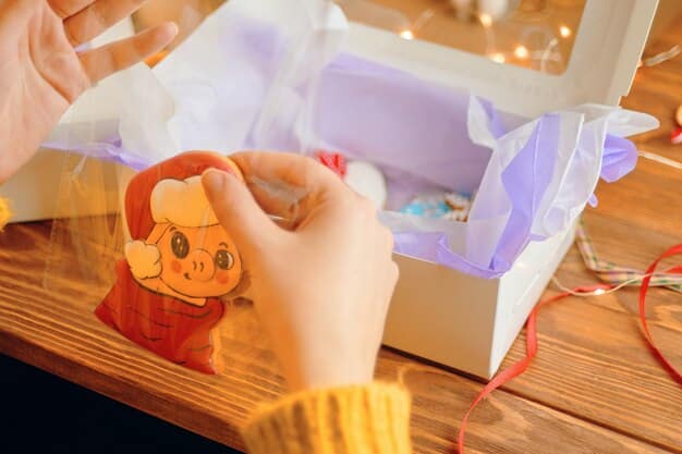 An unboxing scene of a dorama-themed subscription box, revealing an assortment of Korean snacks, skincare products, and character-themed merchandise.