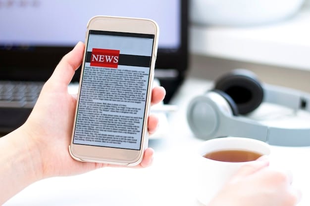 A person holding a smartphone with a news app displaying headlines about new streaming regulations. The person is surrounded by various devices (laptop, tablet, TV) each playing different K-drama scenes.
