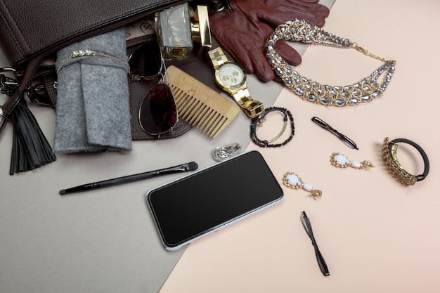A close-up shot of various accessories commonly worn in K-Dramas, such as delicate necklaces, statement earrings, hair clips, and stylish bags, all priced under $20.