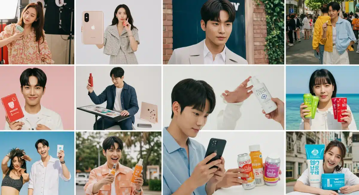 K-drama actor engaging in diverse U.S. brand campaigns