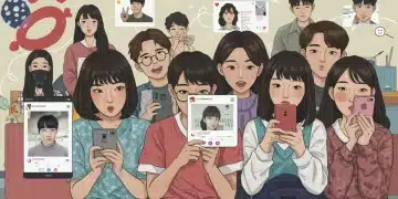 K-Drama actors engaging U.S. fans through social media platforms, vibrant fan community