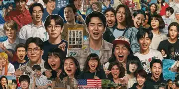 Diverse dorama fans engaging in online and offline community activities in the US, 2026.