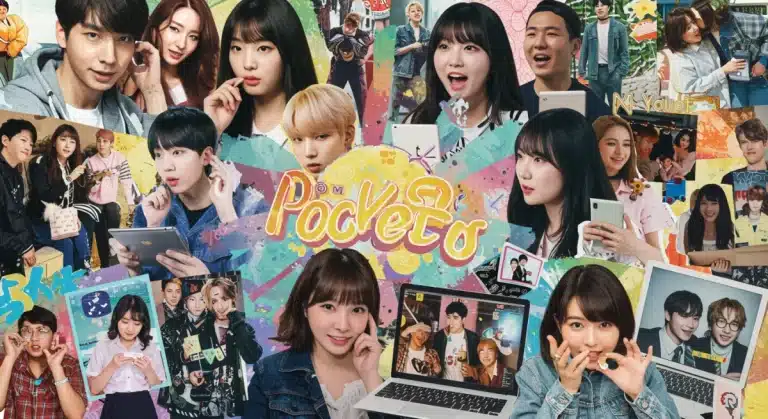 Global fans passionately engaging with dorama and K-Pop content on digital platforms.