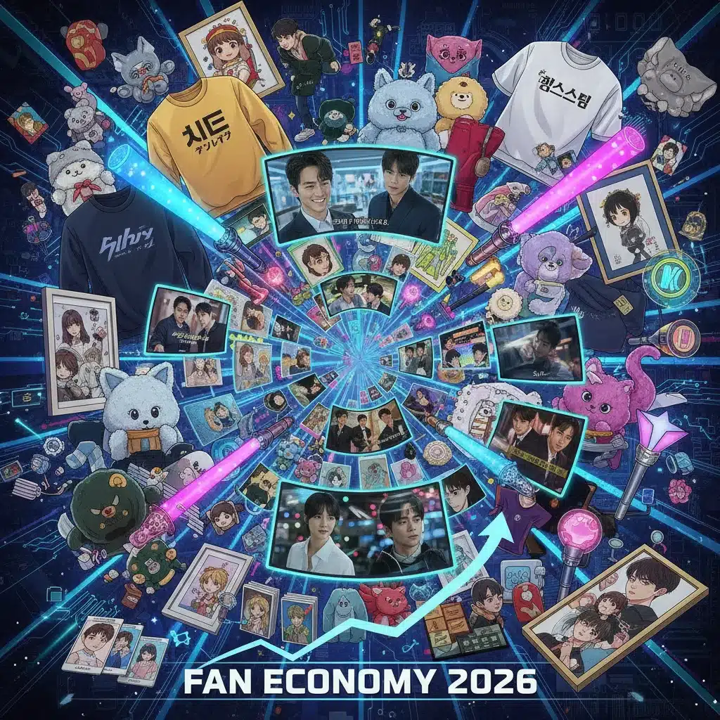 Dorama Fandom Economy: Merchandise & Support Trends 2026
