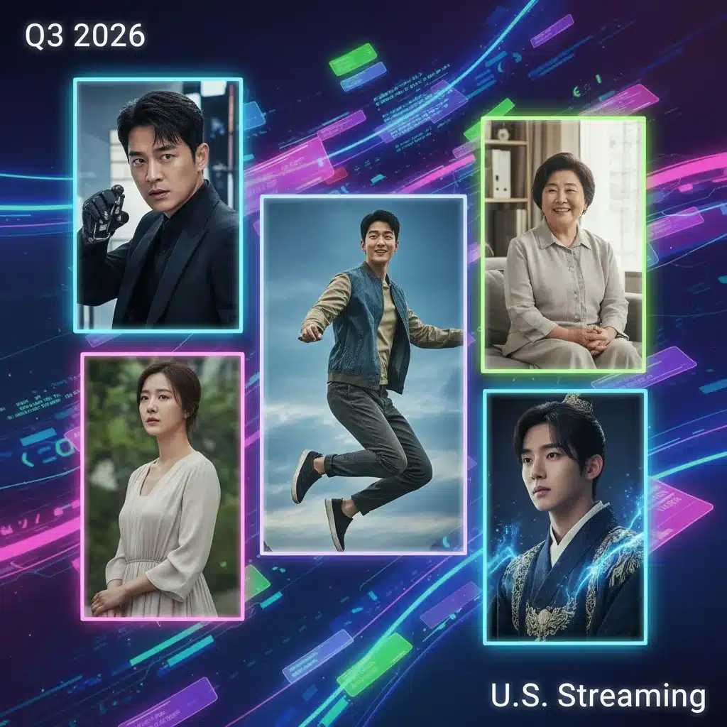 Top 5 Korean Drama Actors Q3 2026: U.S. Streaming Guide