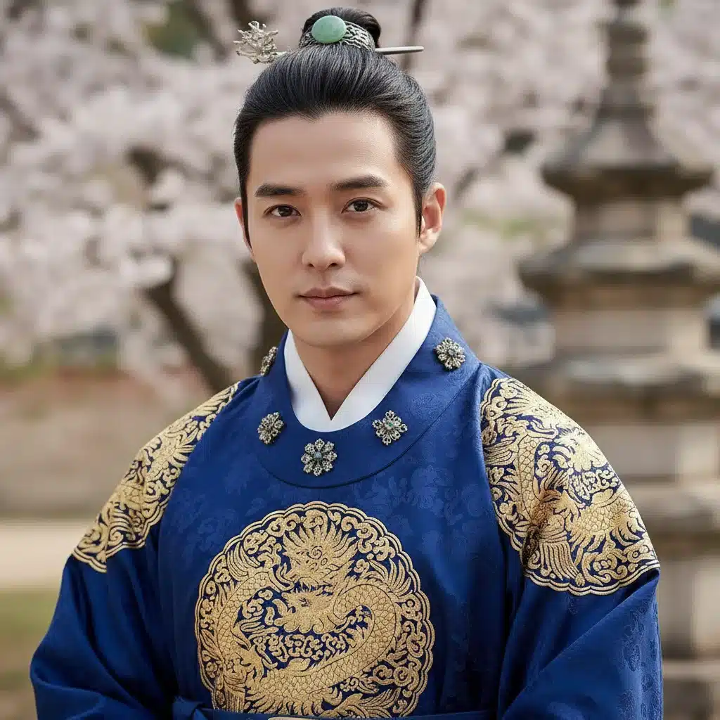 Lee Min-ho in a charismatic pose from his latest K-drama, showcasing his acting prowess.