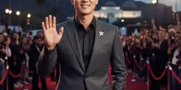 K-Drama actor on Hollywood red carpet