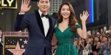 K-Drama stars on US red carpet, symbolizing global expansion